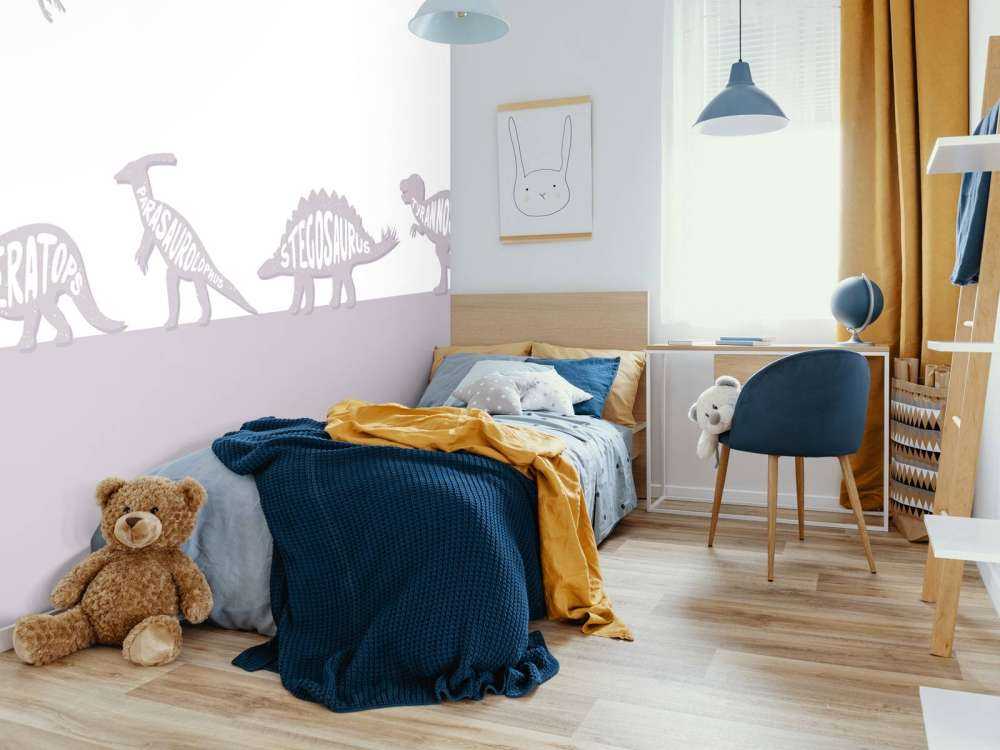 Dinoer med tekst i pink