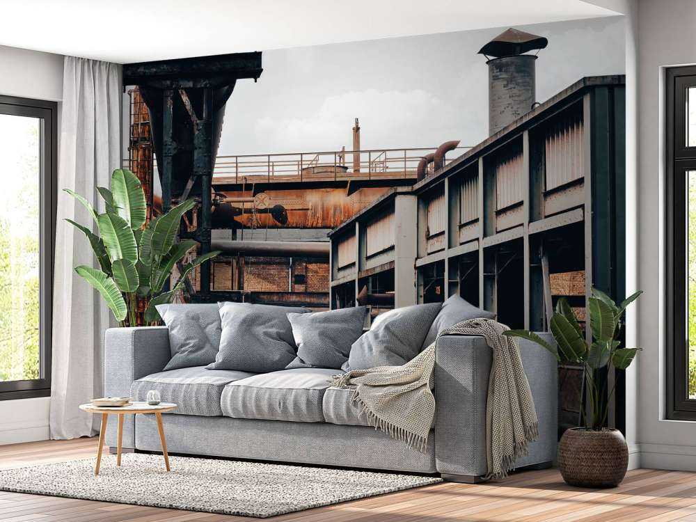 Skinner på et gammelt anlæg