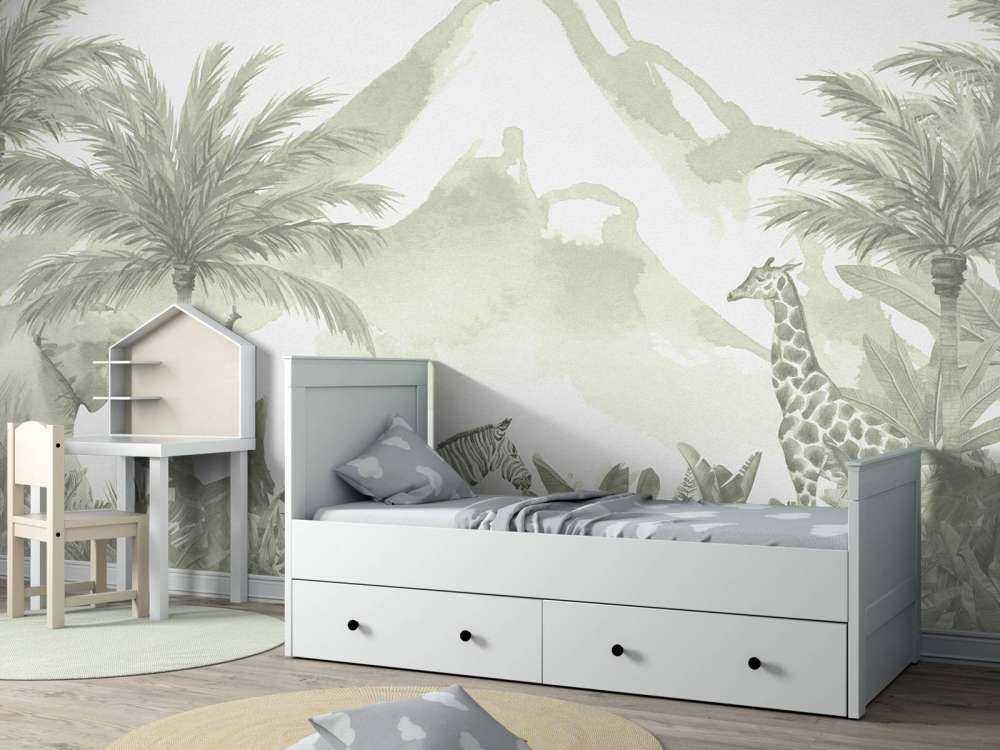 Jungledyr i grønt