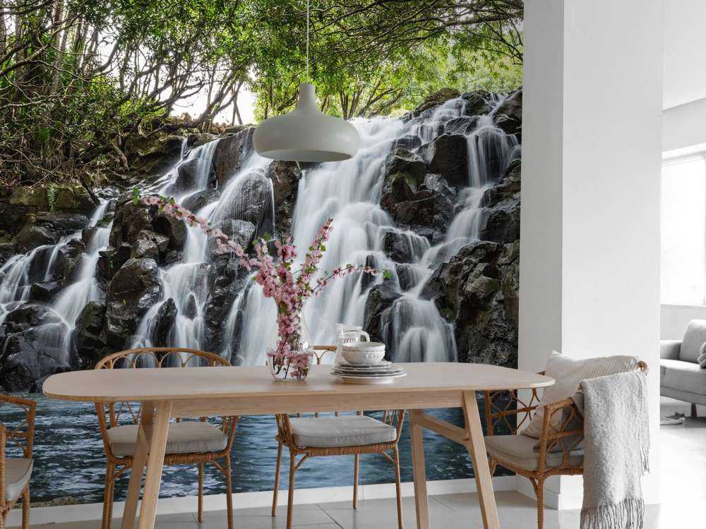 Vandfald i Mauritius