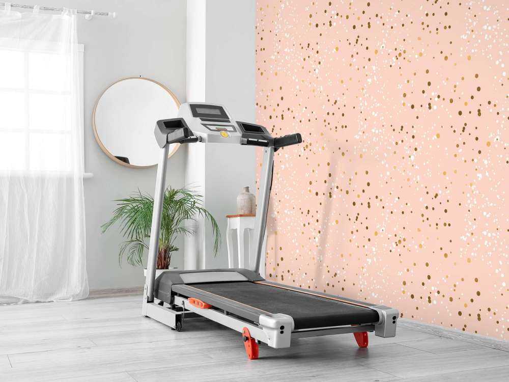 Gyldent glitter mønster