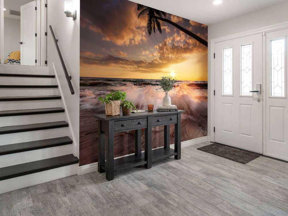 Romantisk solnedgang