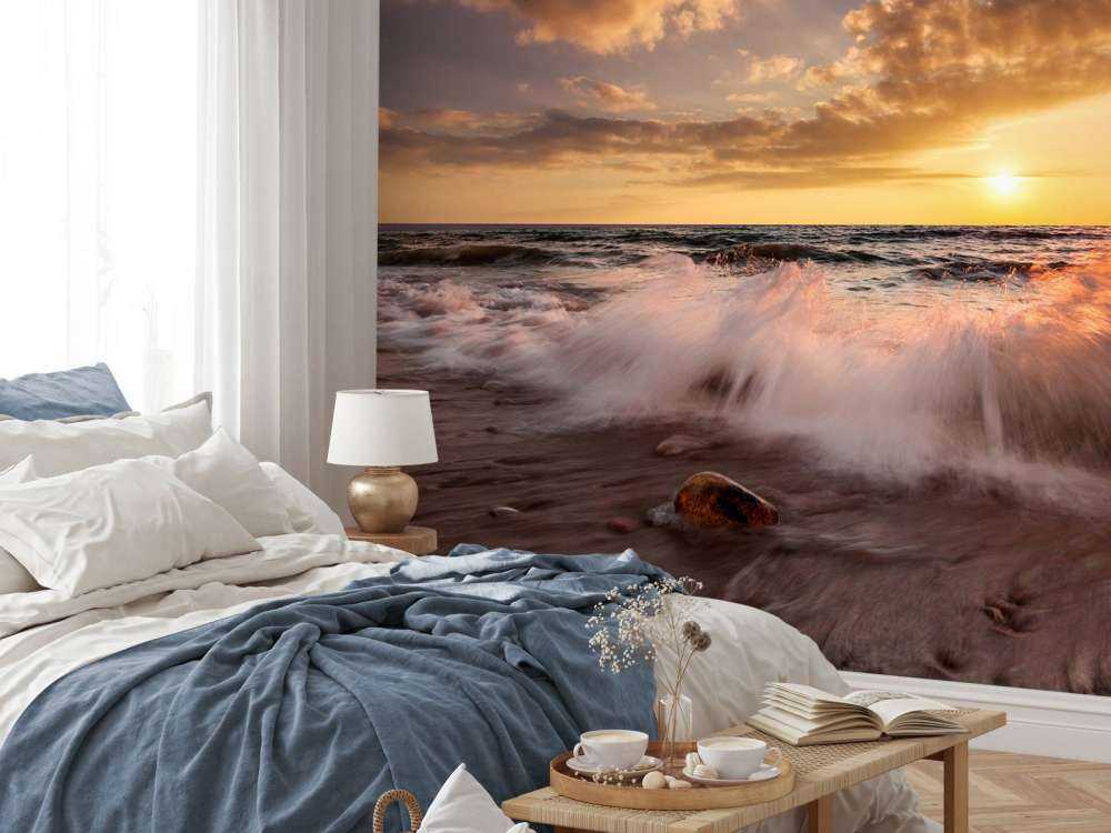 Romantisk solnedgang