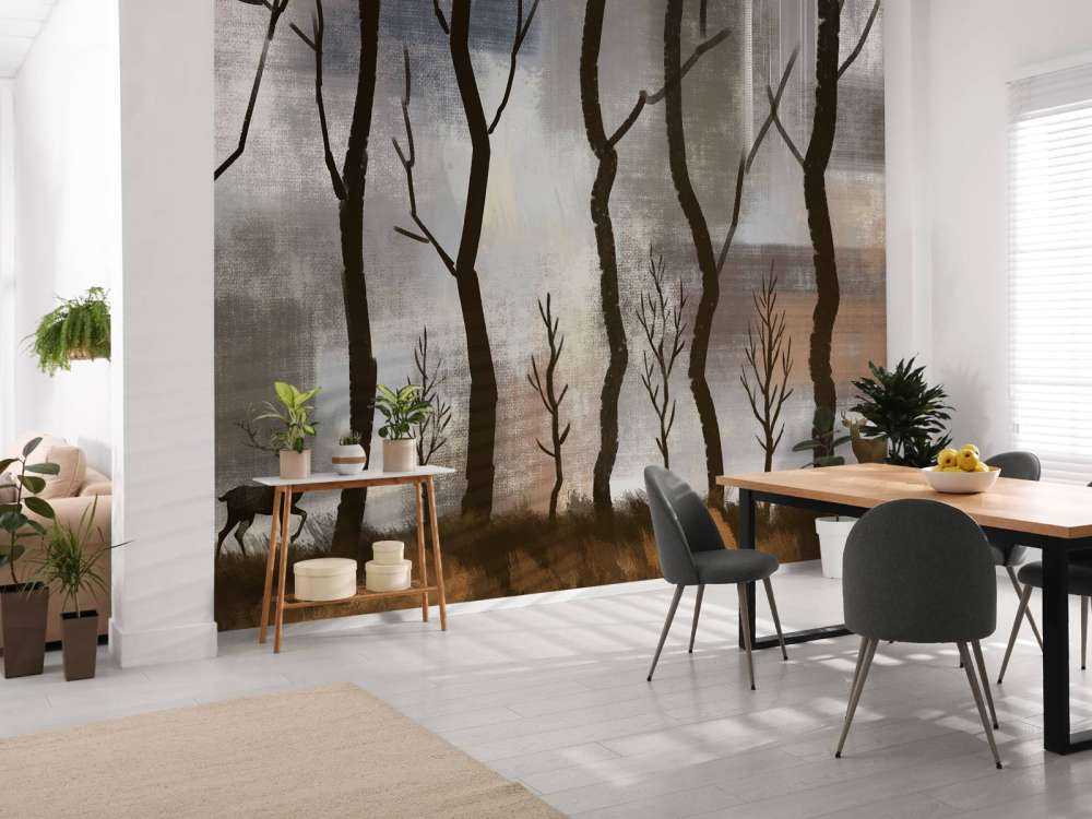 Tusmørke Stilhed Hjorteskov