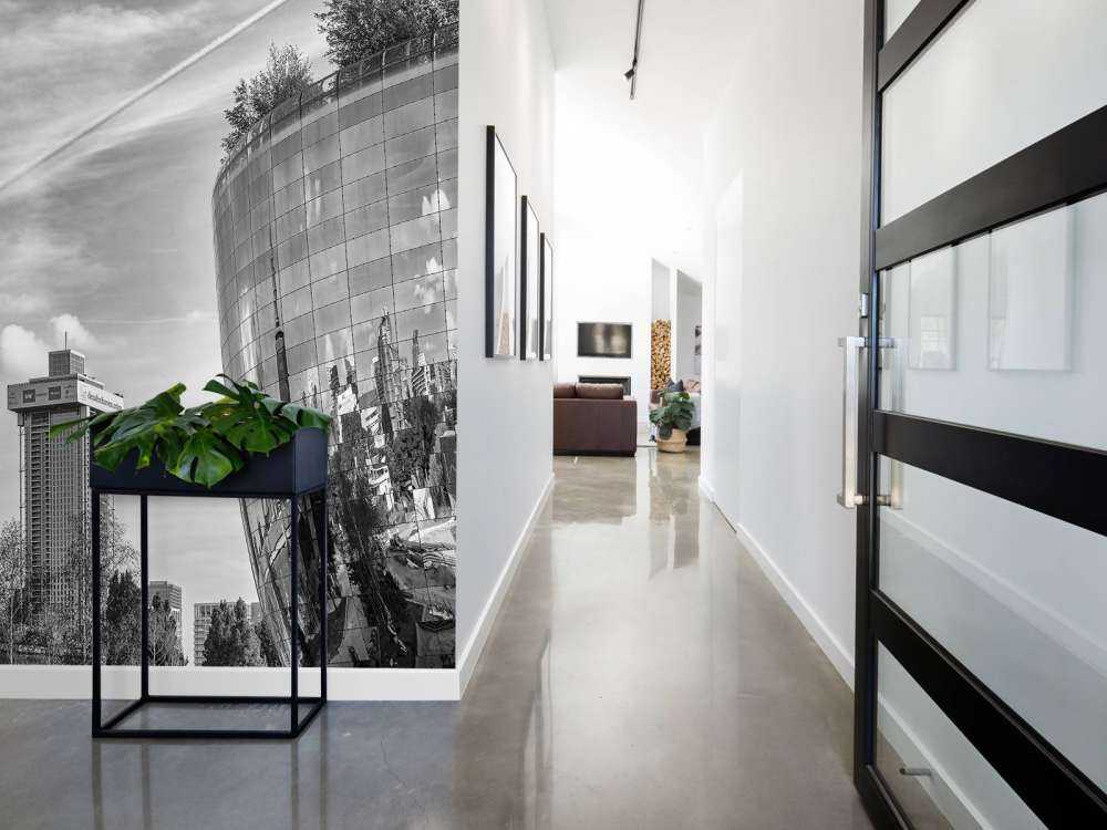 Museumsdepotet i Rotterdam i sort og hvidt 