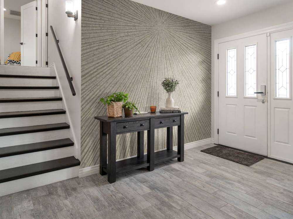 Tekstur med linjer i sand