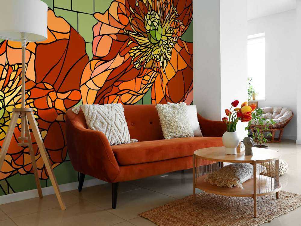 Orange valmuer