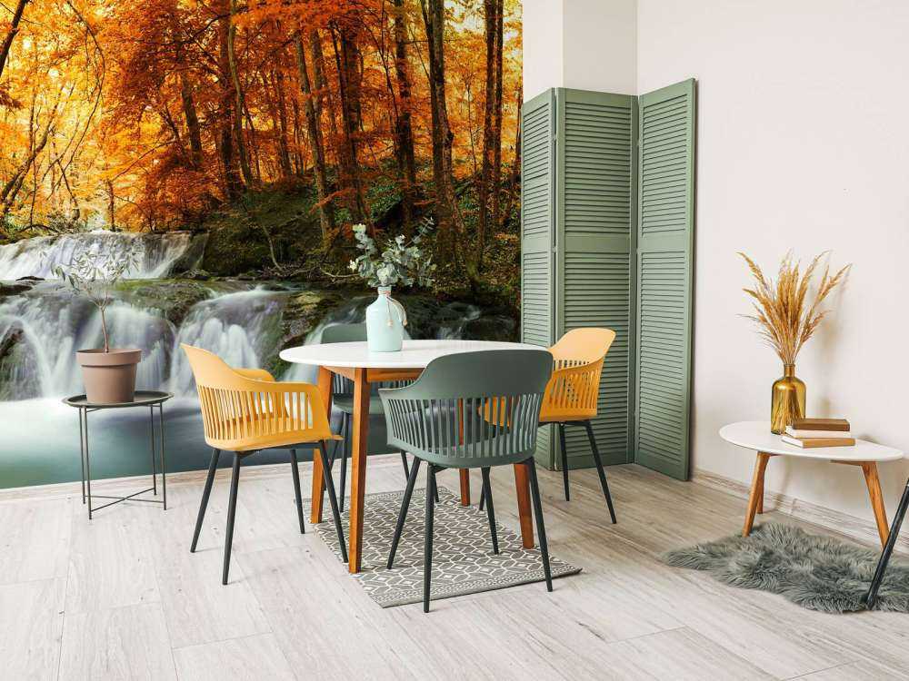 Vandfald om efteråret