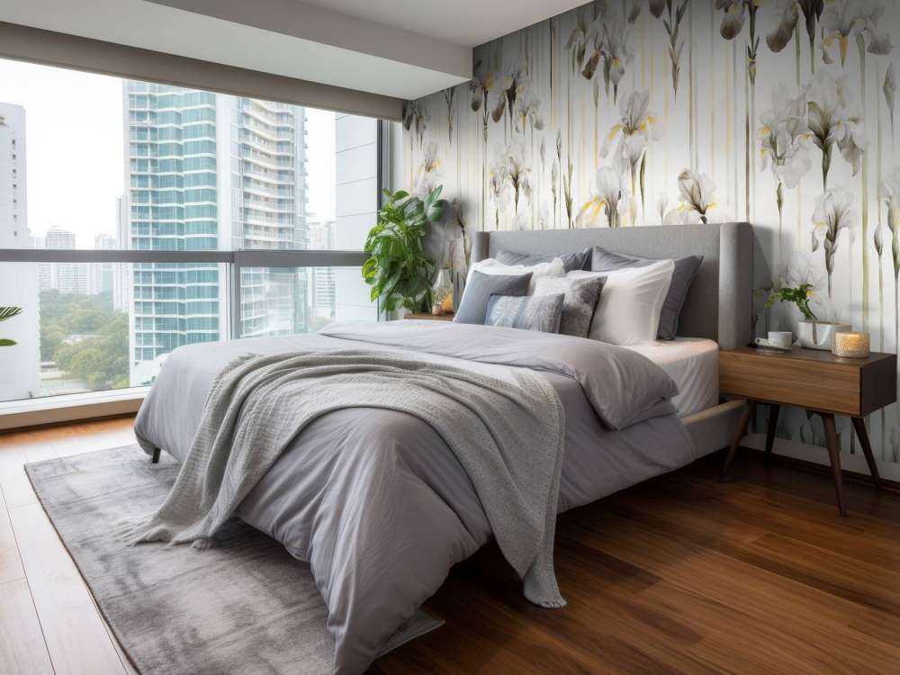 Irisser og Striber Sømløs Sepia