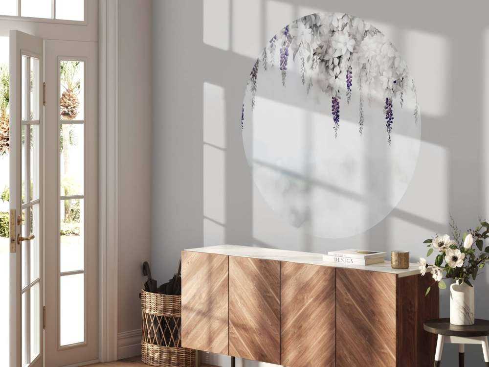 Blid Vistaria Have Grå