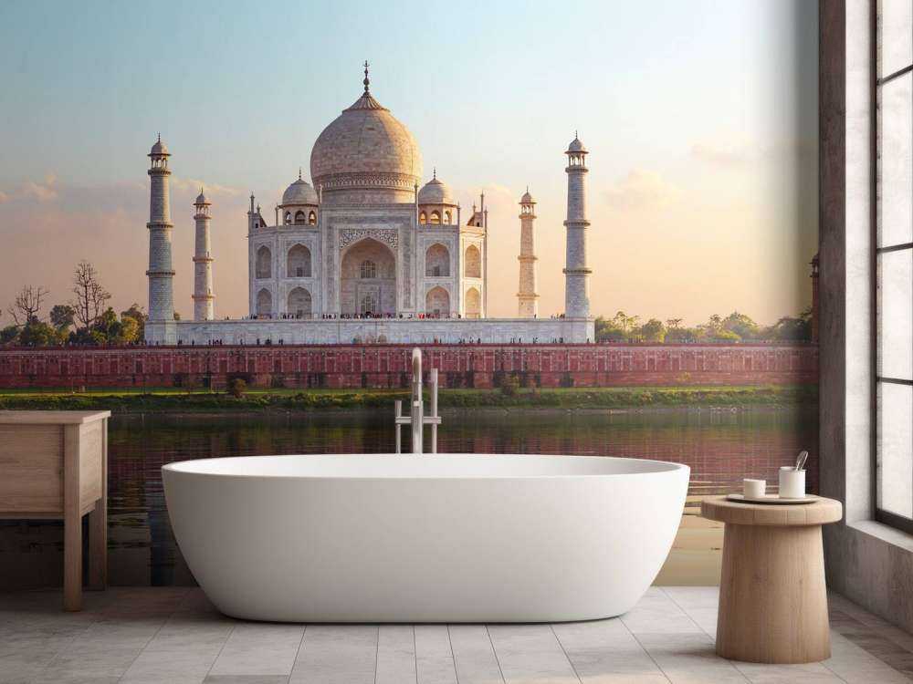 Taj Mahal om morgenen