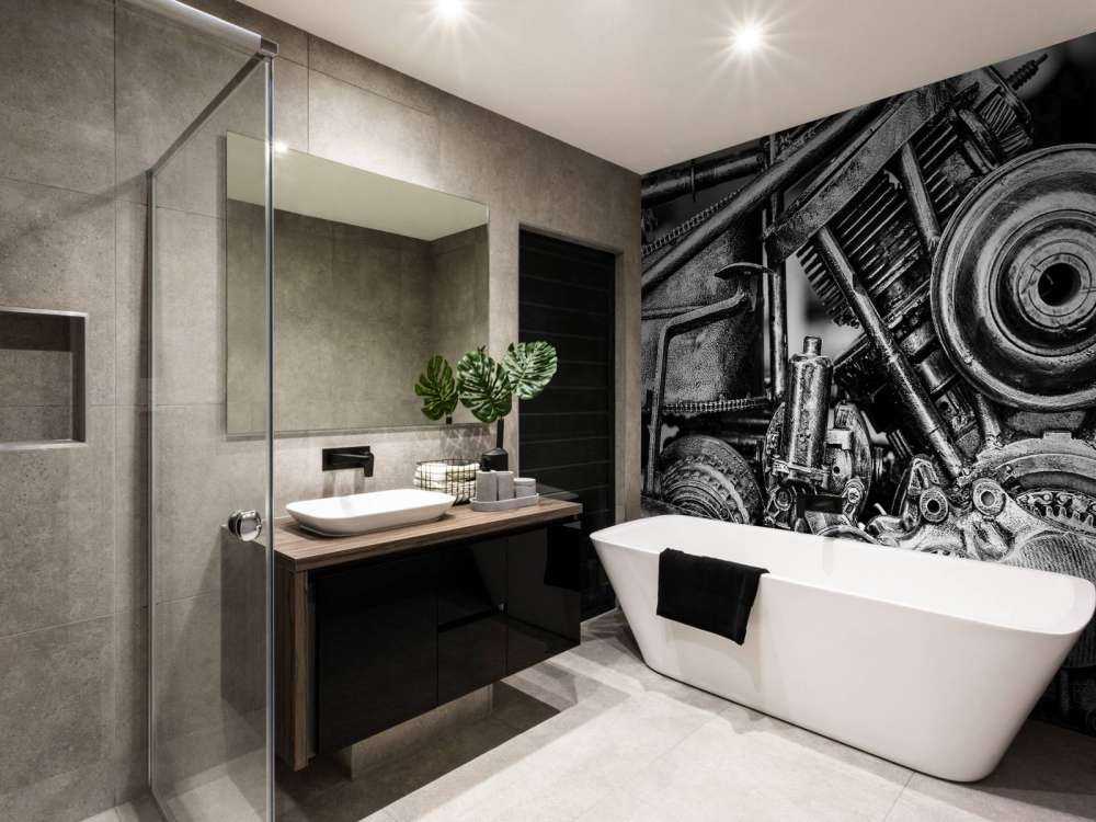 Motorblok på en motor