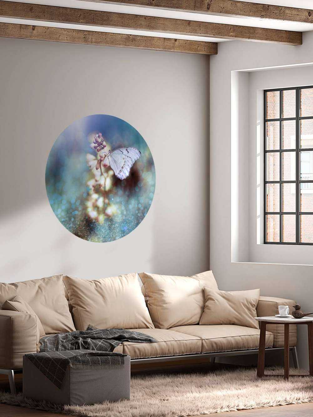 Sommerfugl på blomst