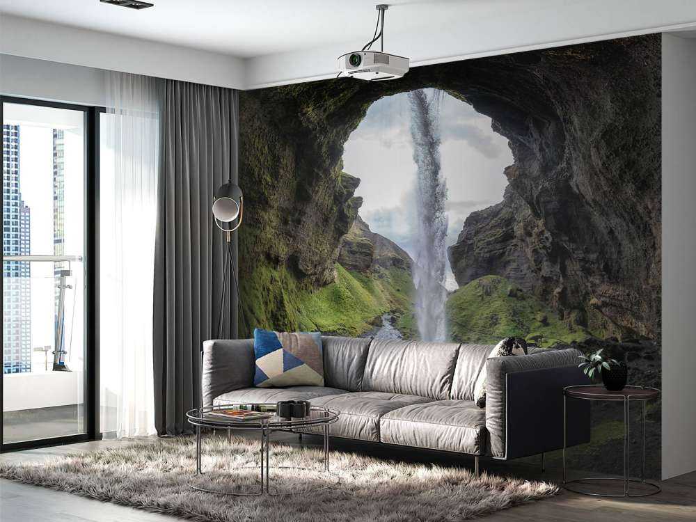 Hidden waterfall