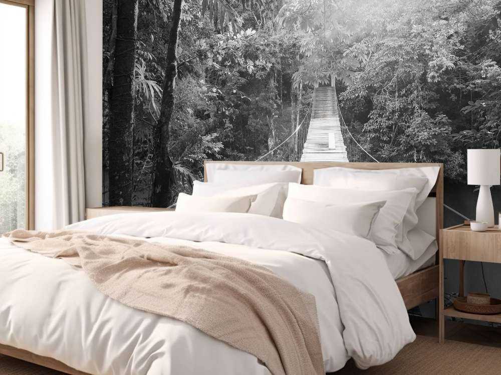 Hängbro svart och vit