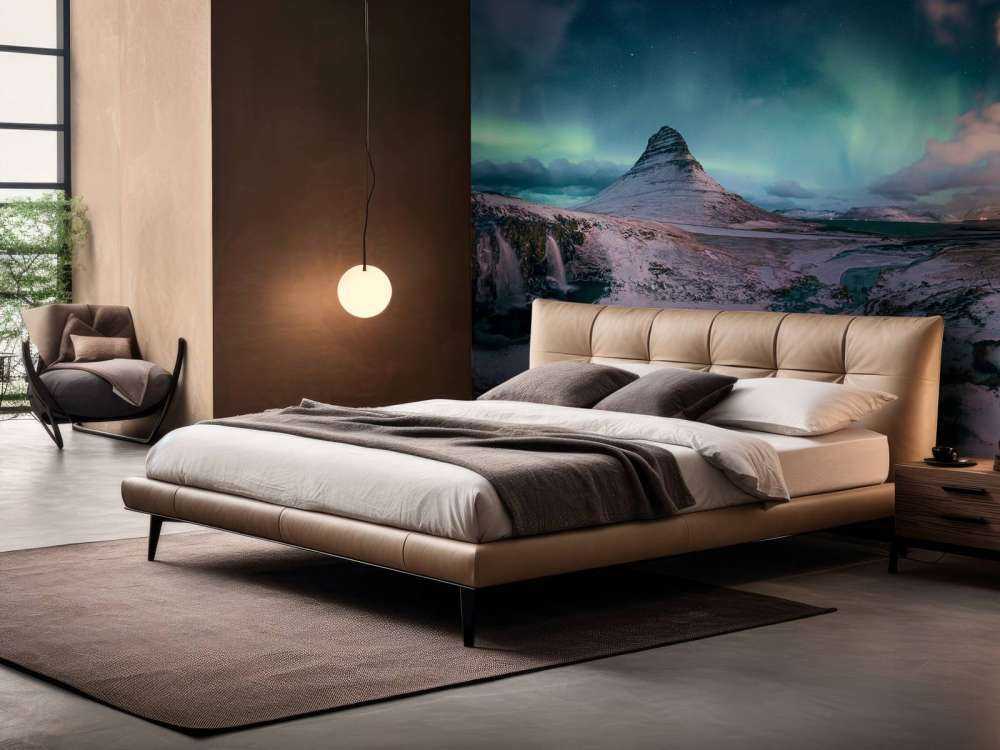 Kirkjufell med norrsken