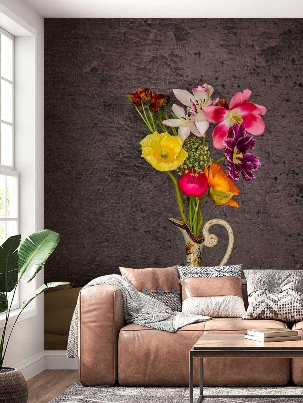 Blommor i klassisk vas