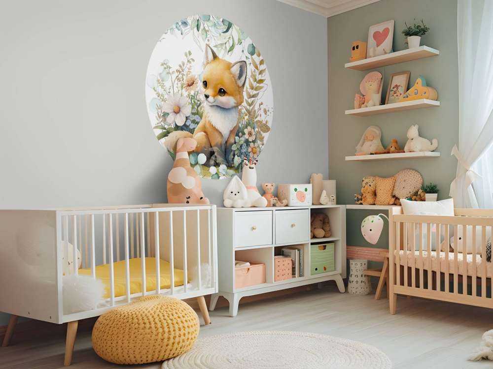 Lejonunge med myntablad och guldblad