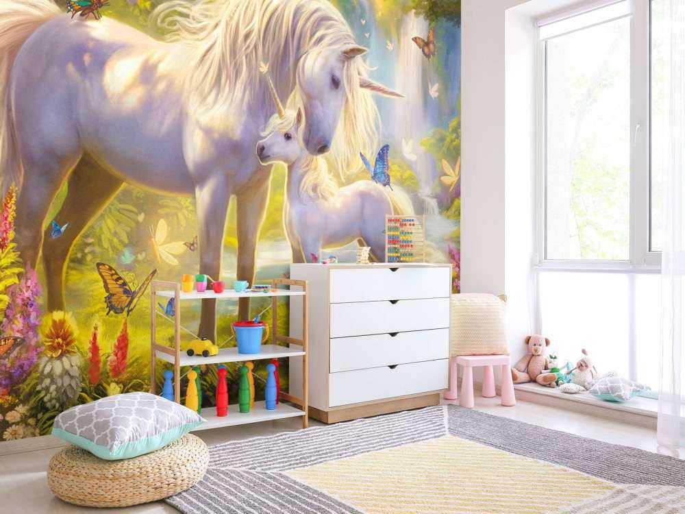Unicorn And Foal