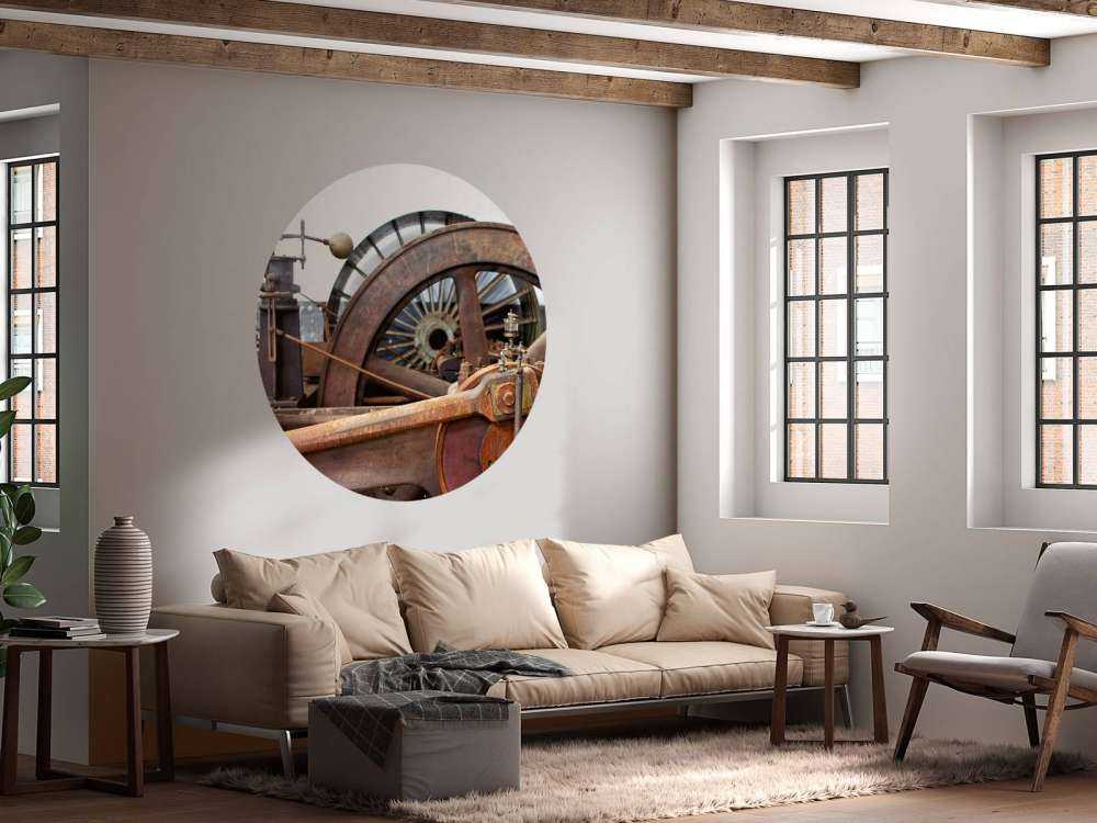 Del av en drivlina i en ångmaskin (B) 