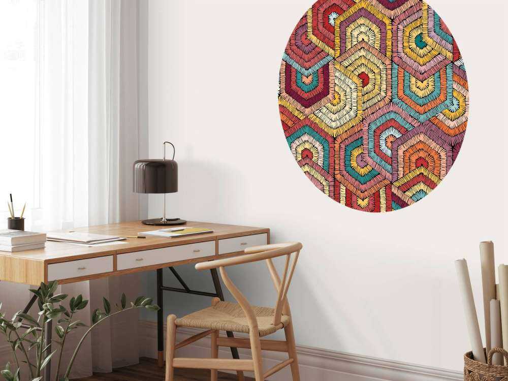 Broderat mönster