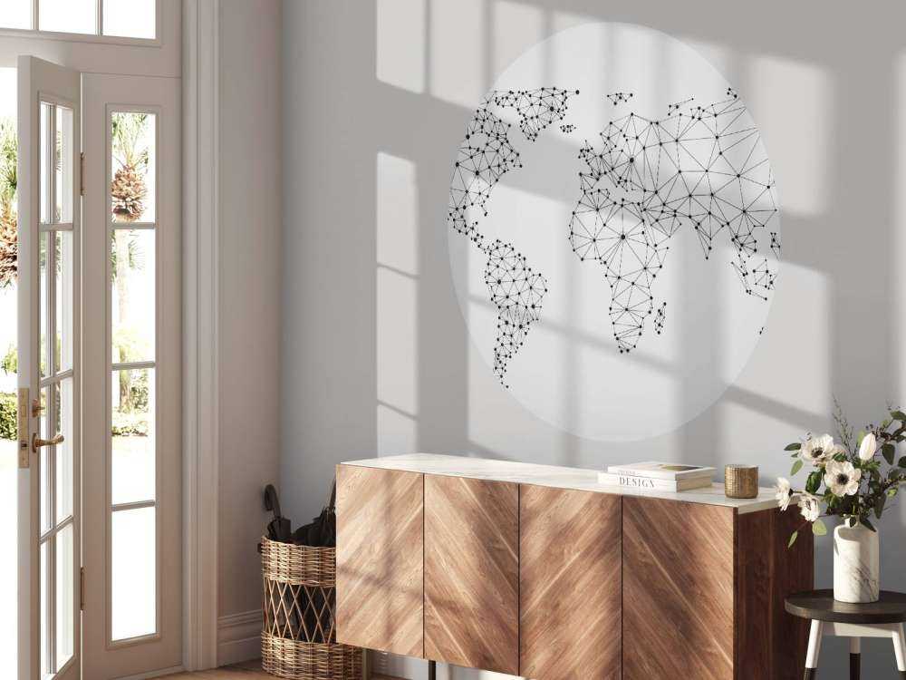 Geometrisk världskarta