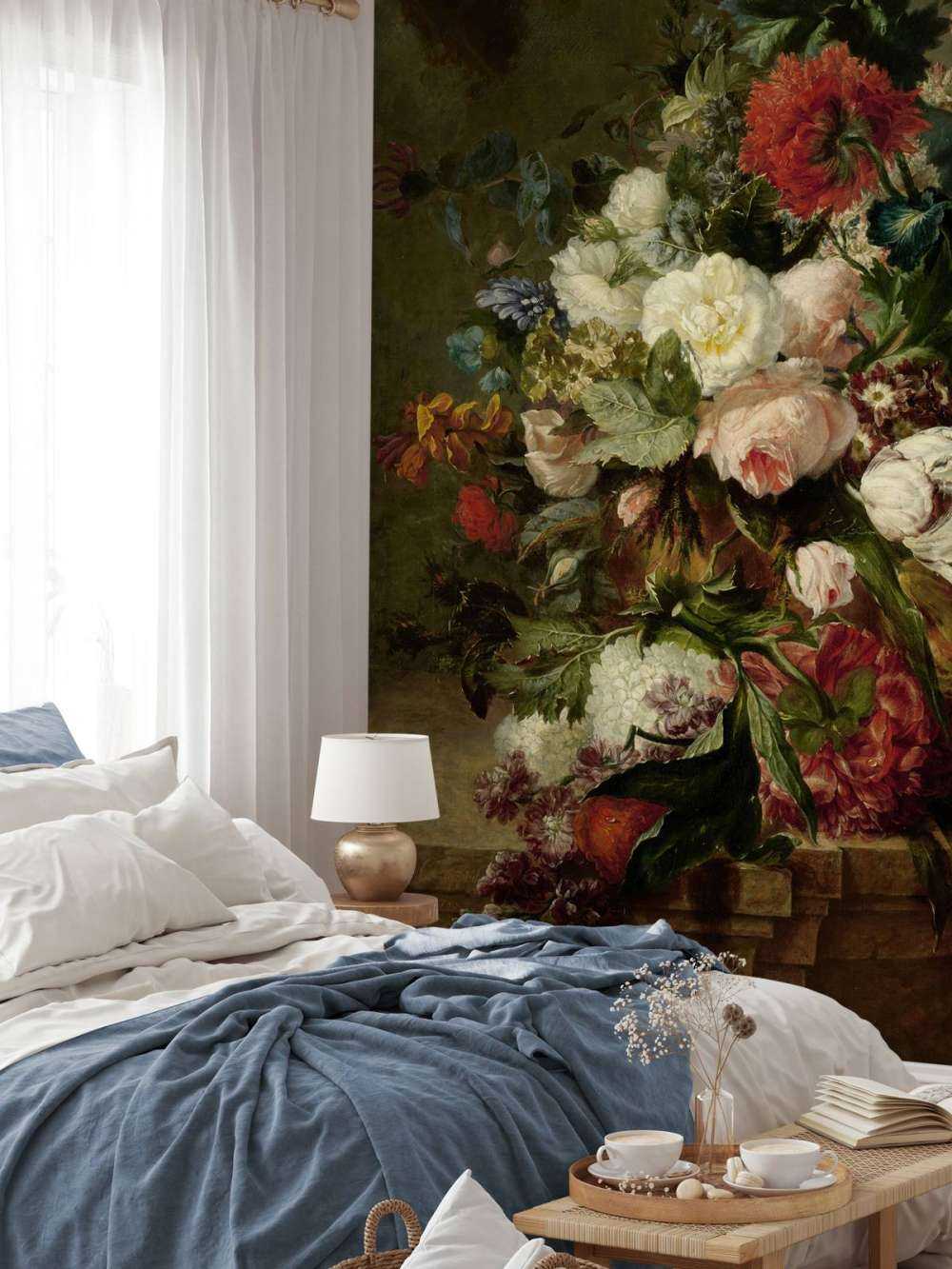 stilleben med blommor