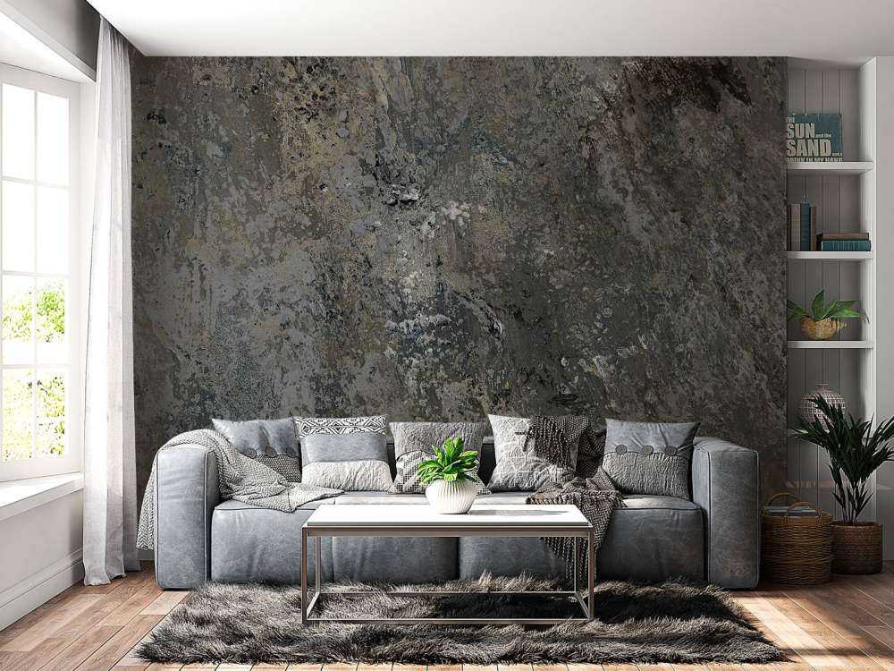 Målade grå nyanser