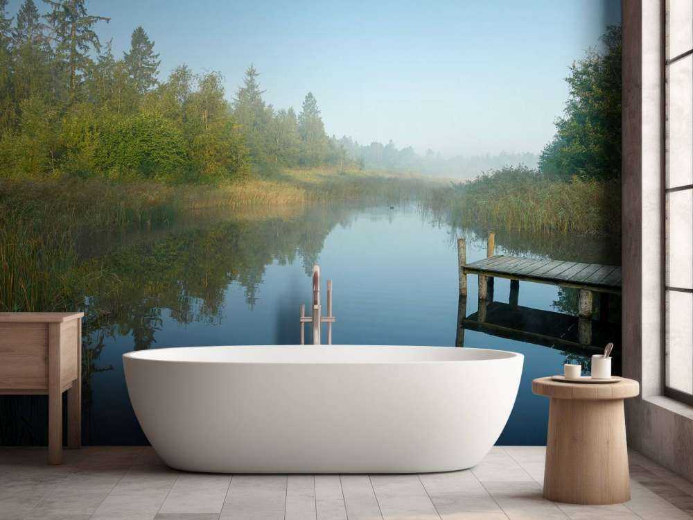 tretillatelse i skogen