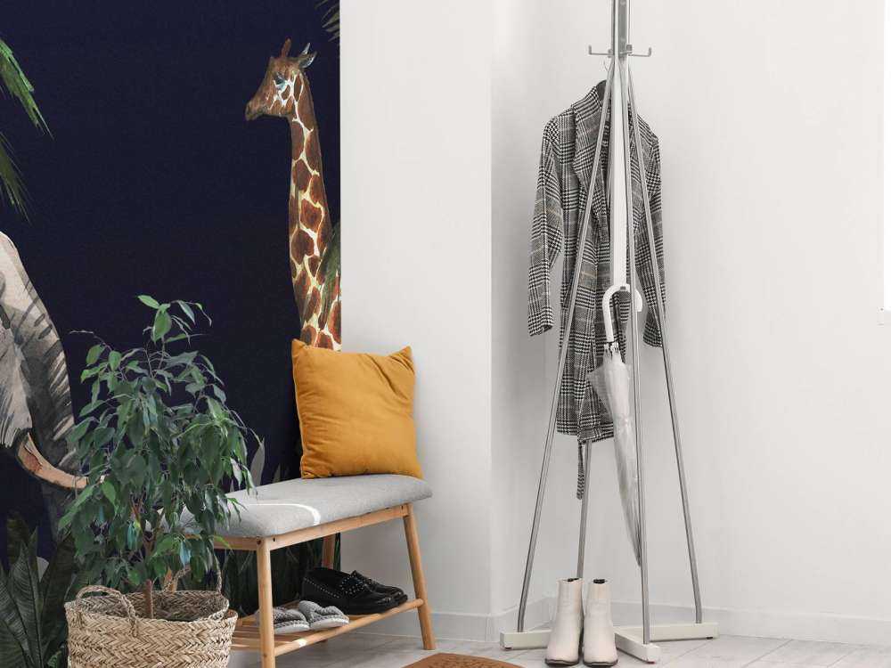 Jungeldyrr om natten