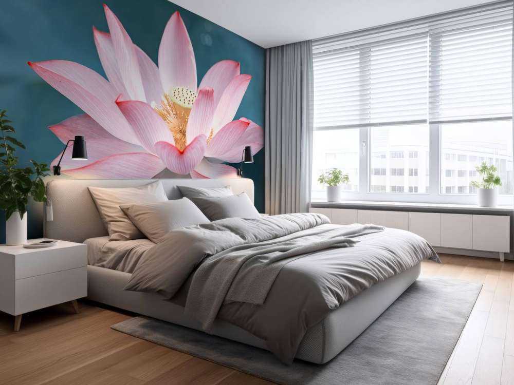 Rykke sammen, av, lotusblomst