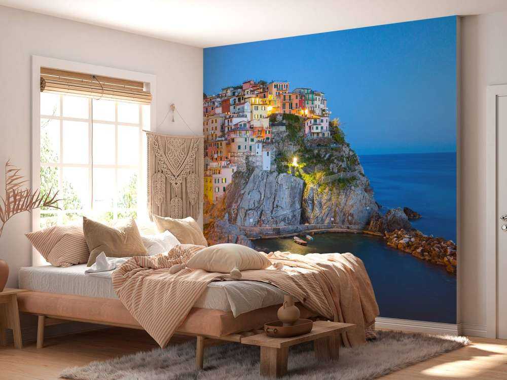 Italiensk by om natten