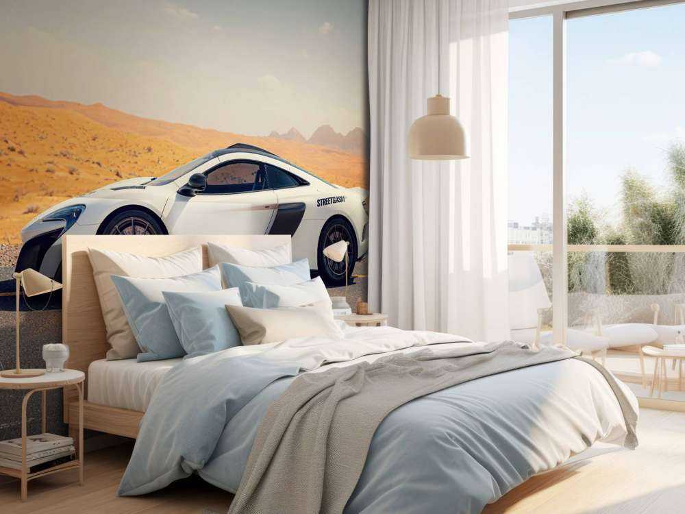 McLaren 675LT i ørkenen