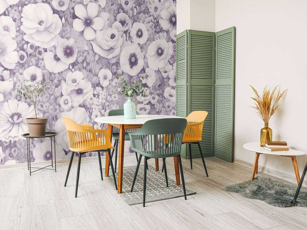 Poppy Tale Monokrom Rosa