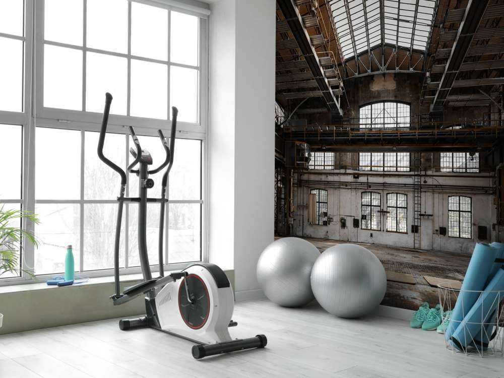 Forlatt industrihall