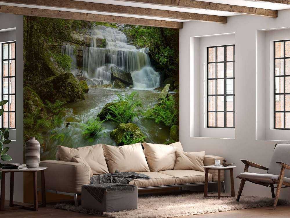 Strømmende foss