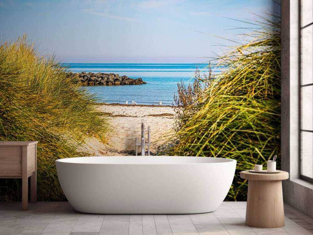 Strand ved Østersjøkysten