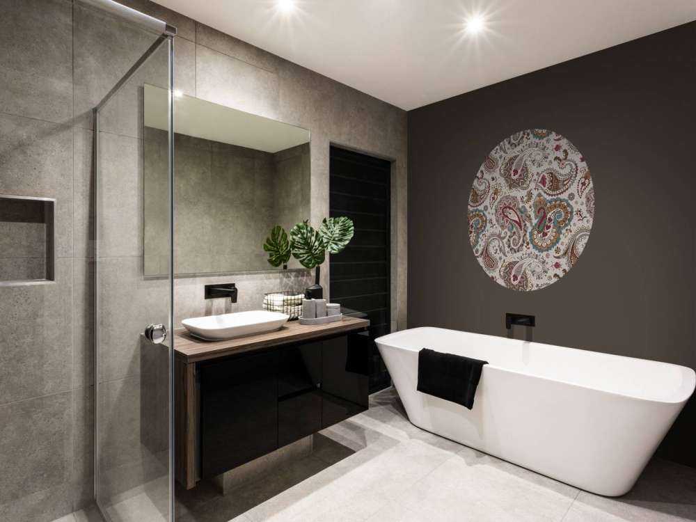 Farget blomsterbakgrunn