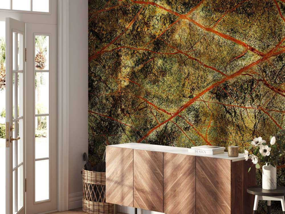 Marmor med vakker struktur