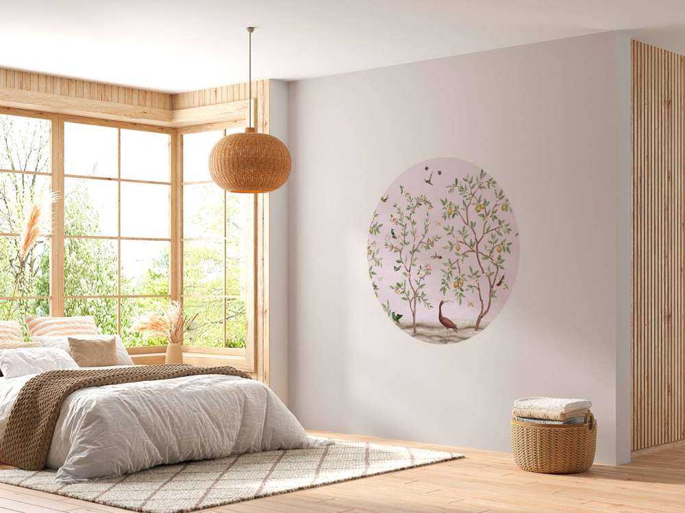 Lemon Tree Chinoiserie - Pink