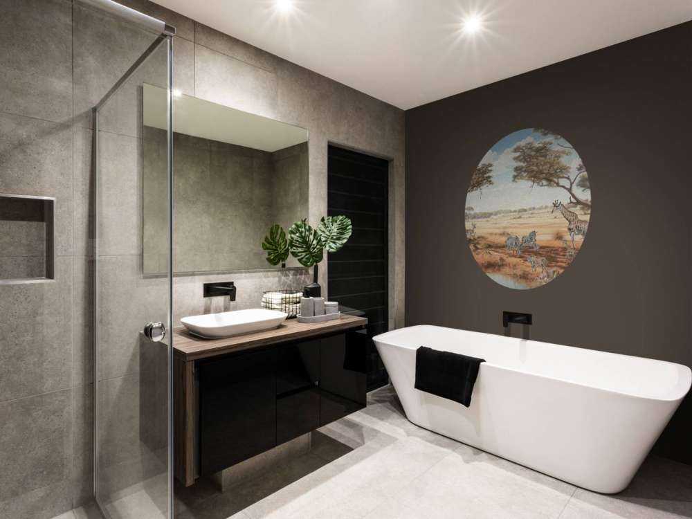 Safarilandskap i farger