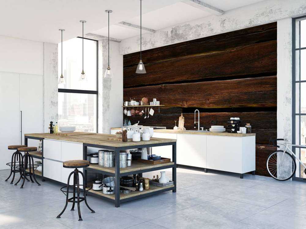 Gammalt och robust trä