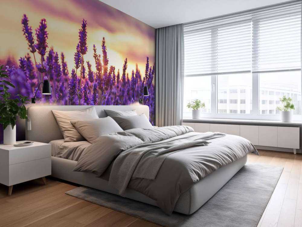 Lavendelblommor