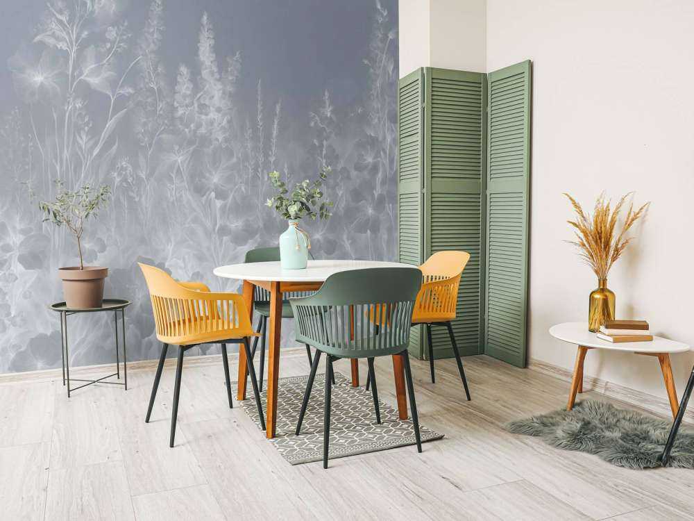 Öm engelsk trädgård - grå