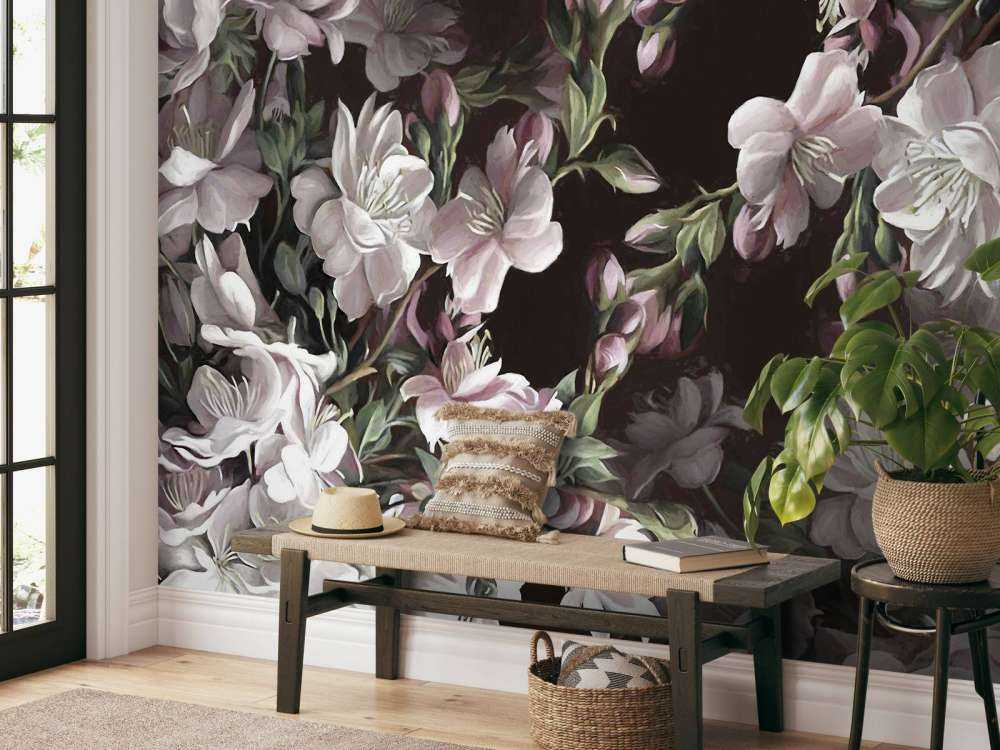 Äppelblom rosa