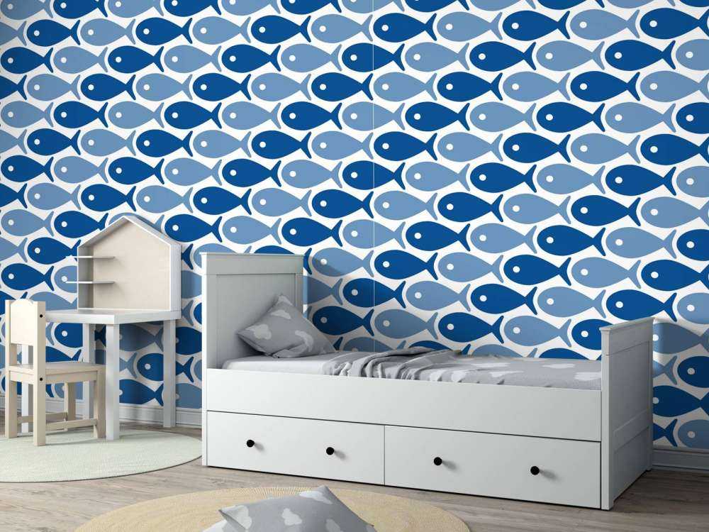 Blå fisk