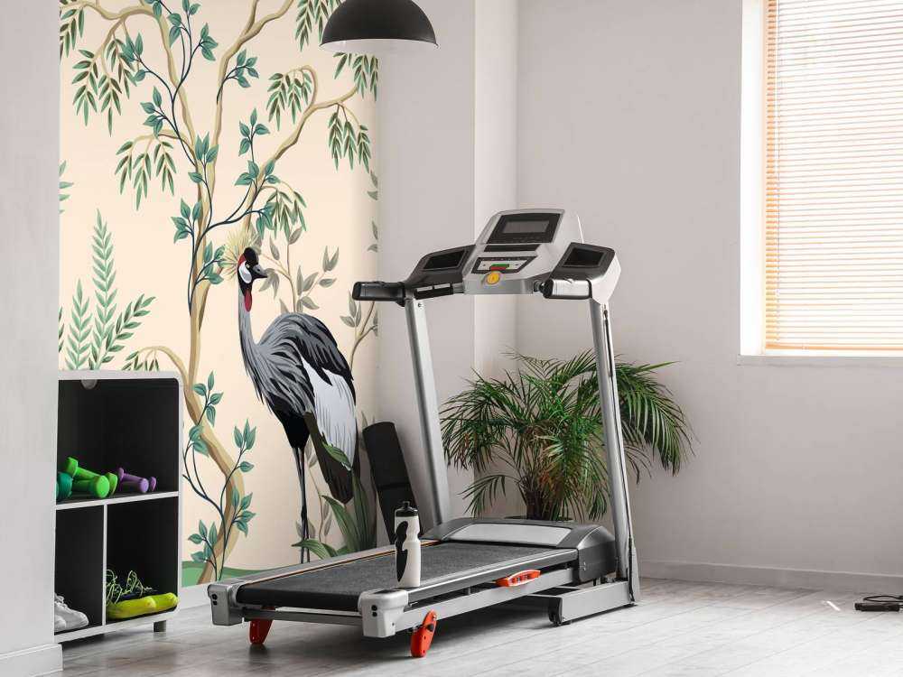 Illustration av kranar