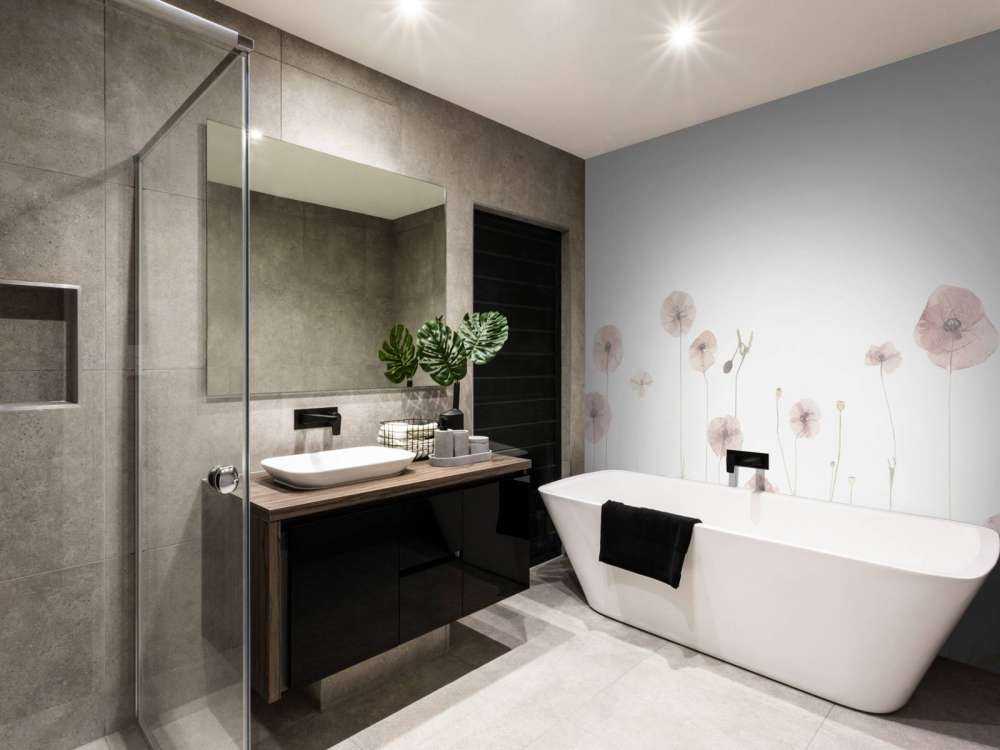 Vallmo blomma fält vintage rosa