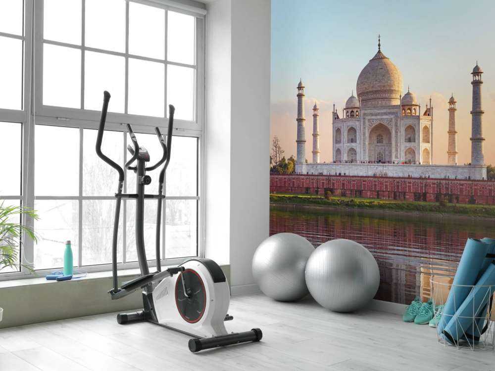 Taj Mahal om morgenen