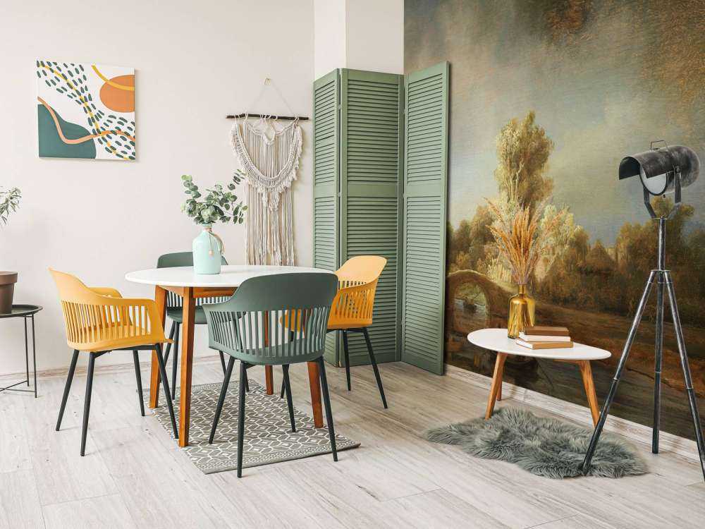 Landskab med stenbro